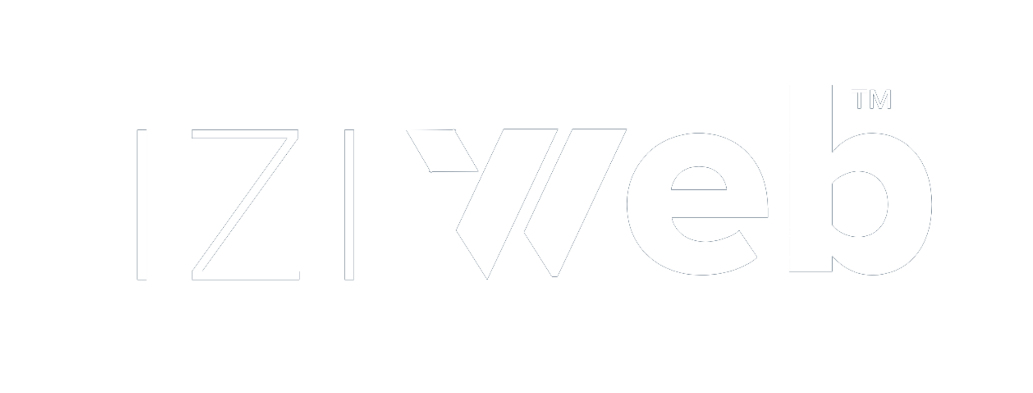 Logo Iziweb Blanc
